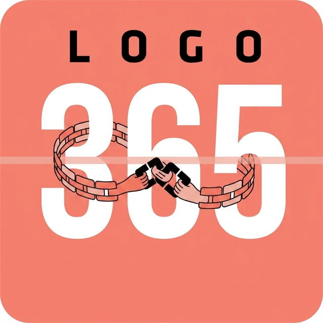 Friendship Day edition of the Logo365 logo